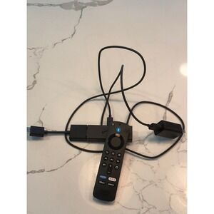 Amazon Fire TV Stick 4K Streaming Media Player with Alexa Voice Remote Black